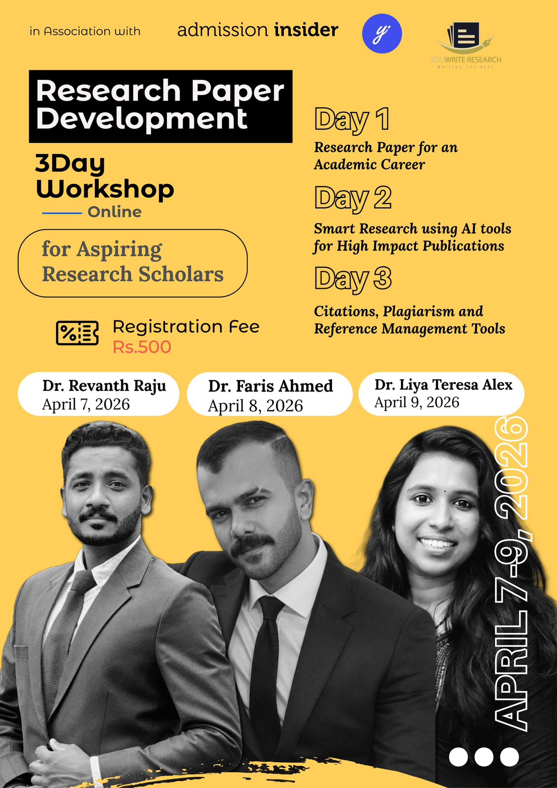 YourInternship research workshop poster